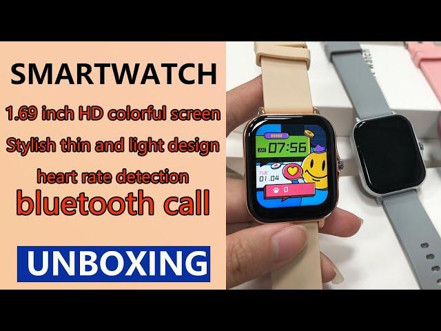 1.69-inch high-definition colorful screen, heart rate detection, Bluetooth call