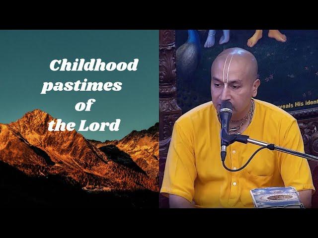 29th Dec. '24 | H.G. Gauranga Prabhu | Childhood pastimes of the Lord | ISKCON Chowpatty Mumbai.