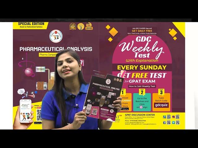 EASY TO LEARN PHARMACEUTICAL ANALYSIS BOOK REVIEW [MODULE -7] GDC PRIME