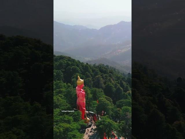 Lord Hanuman Watching Over Shimla | Jakhu Hanuman Temple | Hanuman WhatsApp Status | Anjaneya