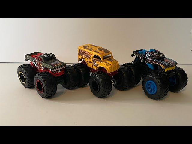 Hotwheels Monster Trucks Case L 2023