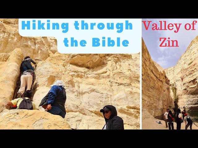 Let's go for hiking at the VALLEY OF ZIN | ISRAELITES EXODUS ROUTE