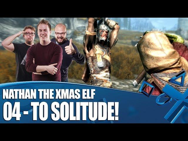 Let's Play Skyrim Special Edition - The Adventures of Nathan The Xmas Elf (Ep04)