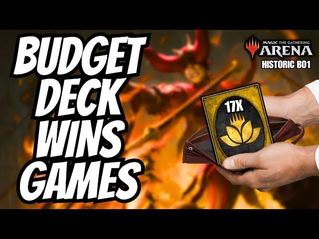 Farm GEMS  on MTG Arena with this Budget Deck | Historic Mono Red Wizard Burn