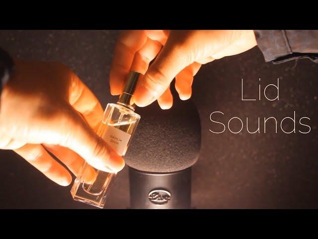 ASMR Lid Sounds (Opening & Closing) + Gentle Tapping - No Talking