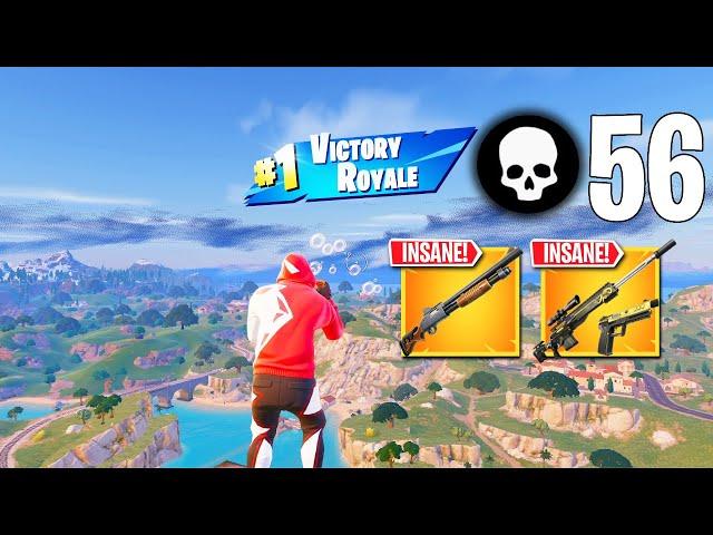 56 Elimination  Solo Vs Squads  Wins Full Gameplay (Fortnite Chapter 5 Season 1)