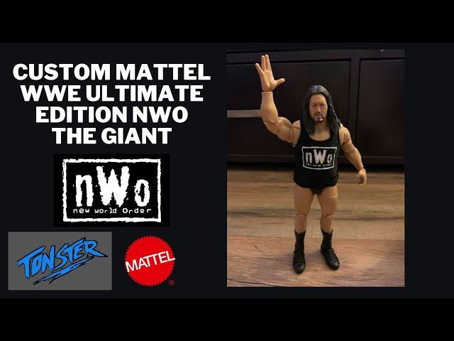 Custom Mattel WWE Ultimate Edition NWO The Giant Action Figure! WCW The Big Show Paul Wright