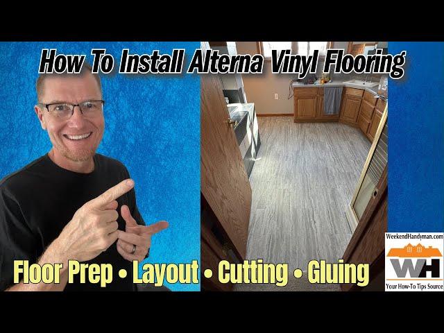 How To Install Armstrong Alterna Engineered Floor Tiles From Prep To Dry Fitting And Gluing Down