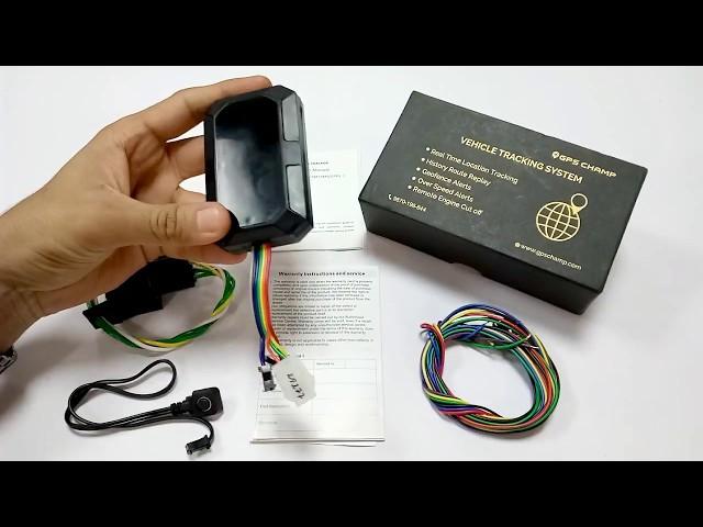 Vehicle GPS Tracker By GPS Champ For Cars/Trucks/Buses/Bikes