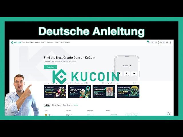 KuCoin Deutsche Anleitung 