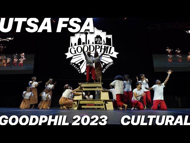 UTSA FSA Cultural // Goodphil 2023 [Front Row]