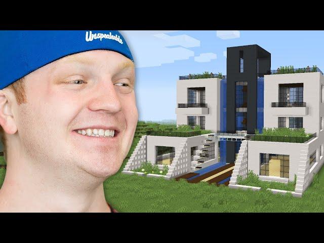 Building A Modern House In 1 HOUR!