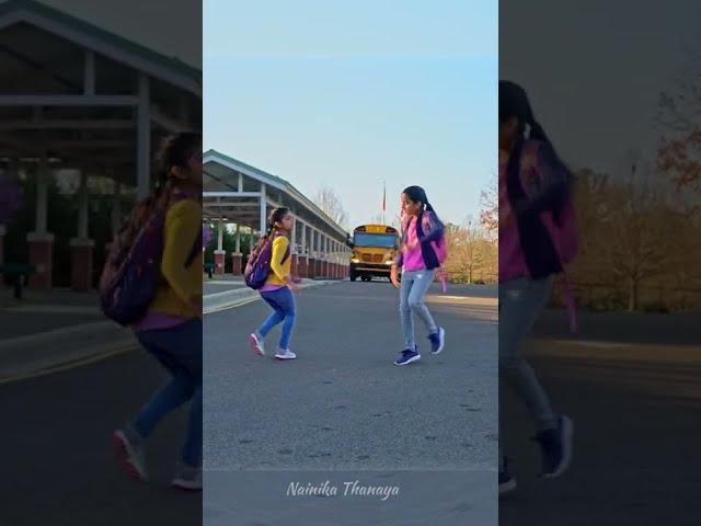 Kacha Badam at school | Nainika & Thanaya | #shorts