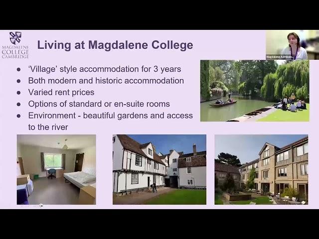 Introduction to Magdalene College Cambridge