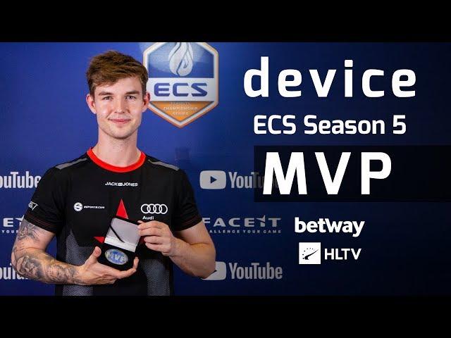 device - HLTV MVP by Betway of ECS Season 5 Finals