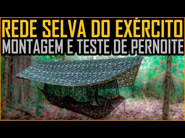 Rede Selva do Exército - Montagem e Teste de Pernoite (1o BIS)