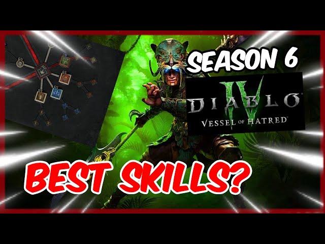 [DIABLO 4] Best SPIRITBORN SKILLS You Must Know! (Vessel of Hatred Guide)