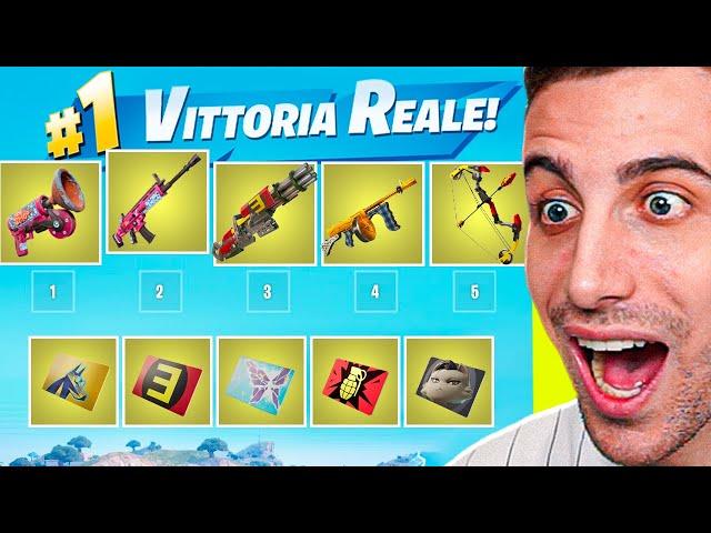 Gioco con SOLO Armi MITICHE e VINCO! Stagione Remix Fortnite ITA