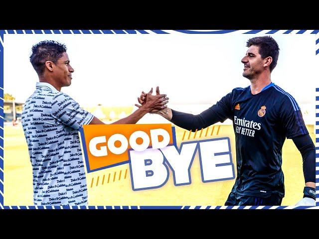 VARANE says GOODBYE to Real Madrid teammates