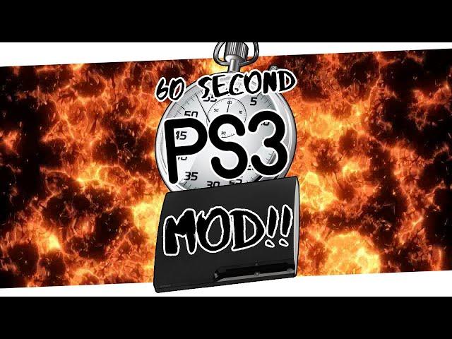 Modding a PS3 in 60 Seconds // Modding Firmware 4.89 // PlayStation 3 Modding Made Easy! #shorts