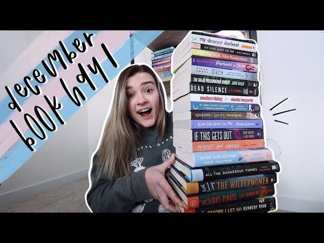 a big december book haul 