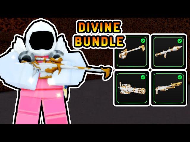 SHOWCASING The DIVINE BUNDLE In Roblox FLAG WARS!