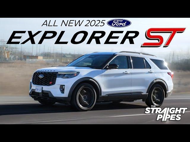 2025 Ford Explorer ST Review - Perfect Family 3 ROW SUV