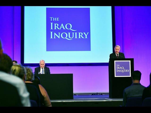 Sir John Chilcot unveils report into Iraq war