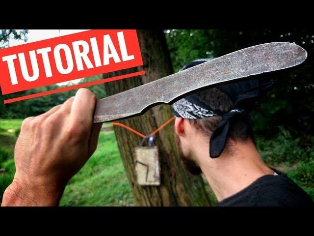 The EASIEST Way HOW to Throw Knives ( Tutorial For Beginners/Common Mistakes)