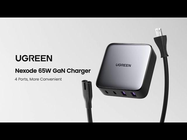 UGREEN 100W USB C Charger | 4 Ports GaN Desktop Charger