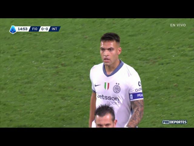  GOL ANULADO A LAUTARO. | Fiorentina vs Inter | #serieaenfox