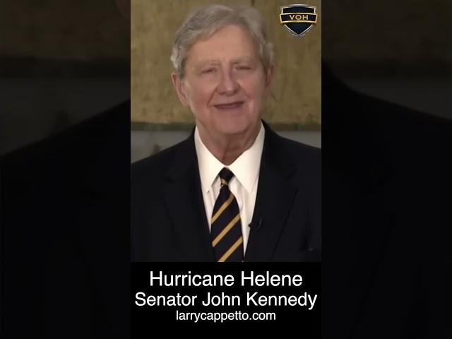 SENATOR JOHN KENNEDY (LA) Speaks Out #hurricanehelene #military #wethepeople #jesus #justice #help