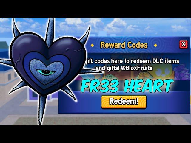 LEVIATHAN HEART CODE BLOX FRUITS ROBLOX