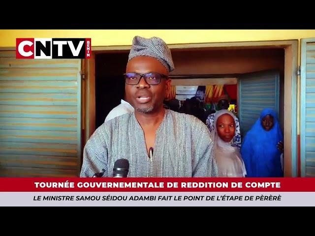 BENIN : Tournée gouvernementale de reddition de compte