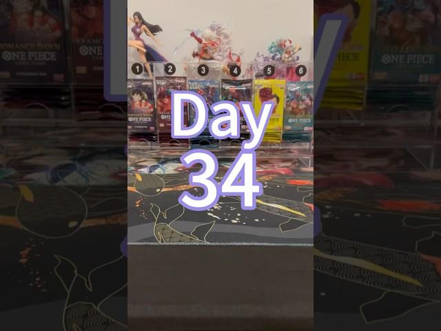 Day 34: OPENING ONE PIECE PACK UNTIL WE HIT A MANGA RARE! #onepiece #series #cards #onepiece