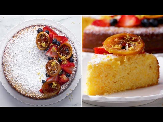 How To Bake A Lemon Ricotta Cake • Tasty