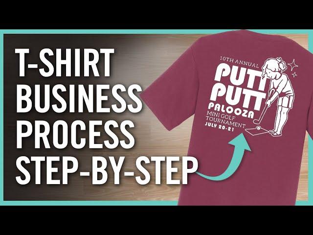 How To Sell, Quote & Print Custom T-Shirts: Step-by-Step Process