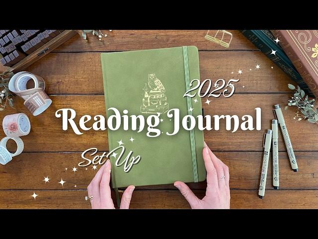 2025 Reading Journal Set UpCozy Academia Owl Theme!