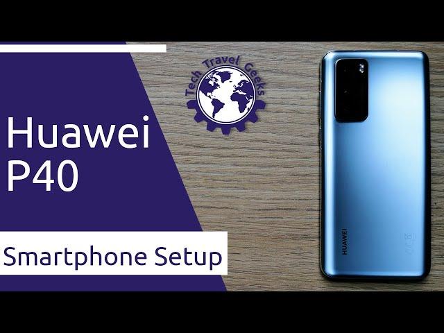 Huawei P40 Setup - Setting up a Googleless smartphone with Hauwei AppGallery & Amazon AppStore