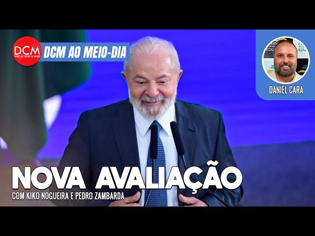 Ipec: 35% dos brasileiros avaliam governo Lula como bom ou ótimo; Dono da Quaest se reúne com Nunes