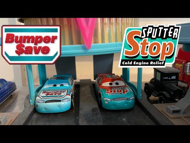 Mattel Disney Pixar Cars 3 Ponchy Wipeout and Murray Clutchburn