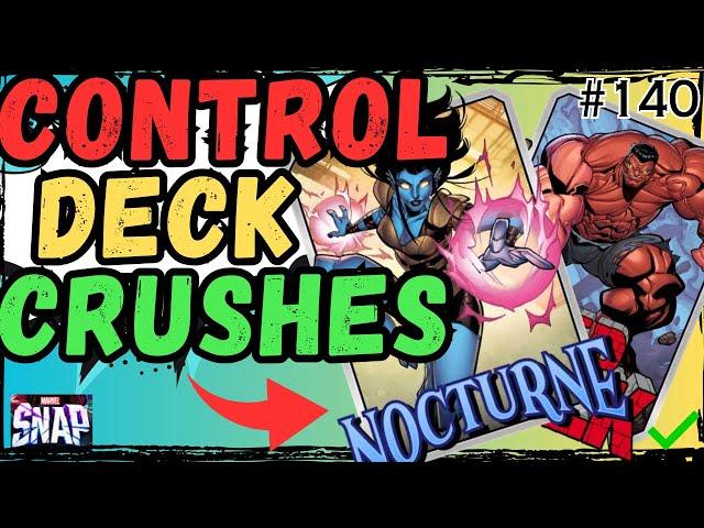 The ABSOLUTE Best Control Deck! ft. Nocturne - Marvel SNAP