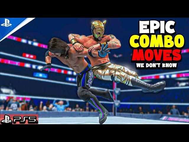 Epic Combo Moves We Don't Know WWE 2K20! PS5