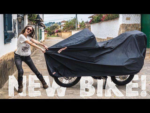 My New Bike Revealed!!  [Vlog 89] South America on a Motorcycle...