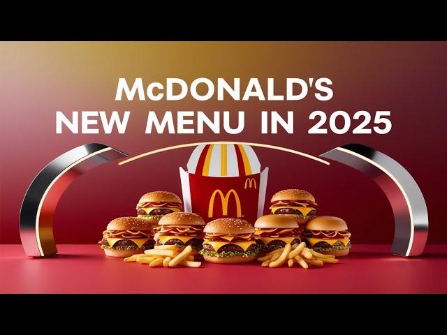 McDonald's Unveils Three New Menu Items Coming to Restaurants in 2025