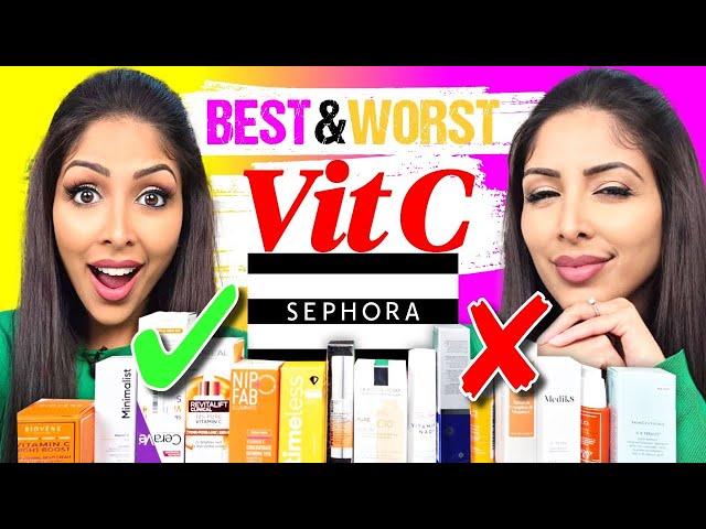 BEST  & WORST Vitamin C in Sephora for skin of colour | Doctor V