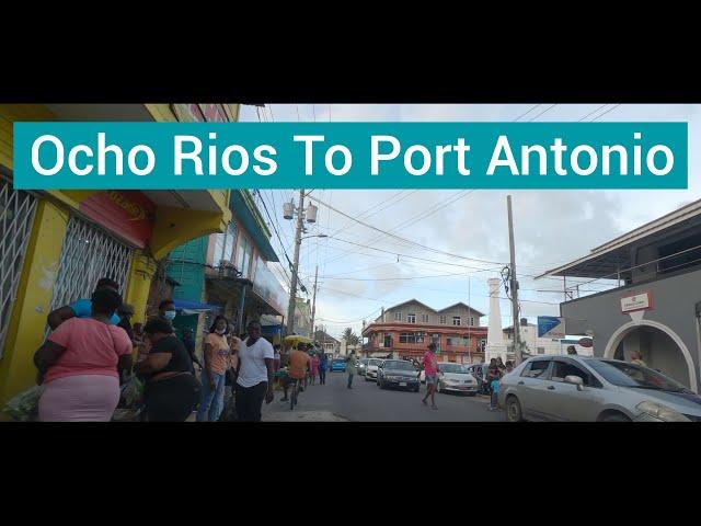 Ocho Rios To Port Antonio (Portland), Jamaica