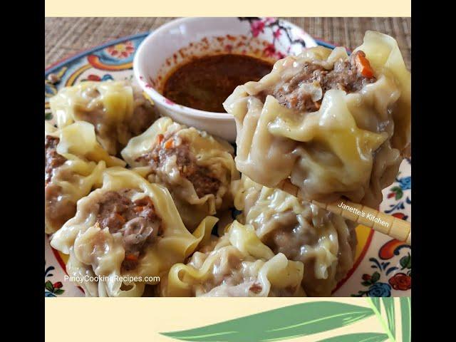 How to Make SIOMAI by PinoyCookingRecipes