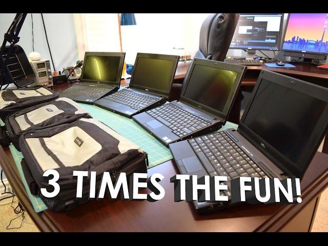 eBay Finds: 3x $35 Dell Latitude 2120's Atom N550 Unboxing, Overview, Tests