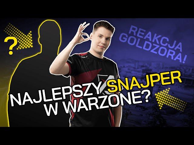 CZY TO NAJLEPSZY SNAJPER W WARZONE? REAKCJA GOLDZORA #GAMERSONLY